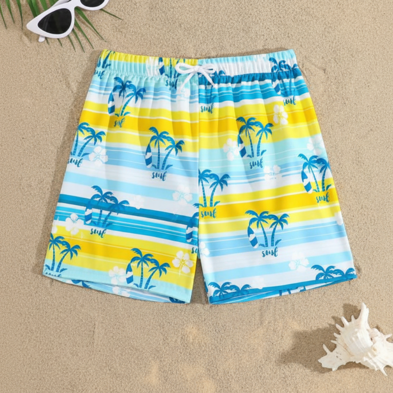 SunnySplash – Lightweight & Comfortable – Boys' Swim Trunks