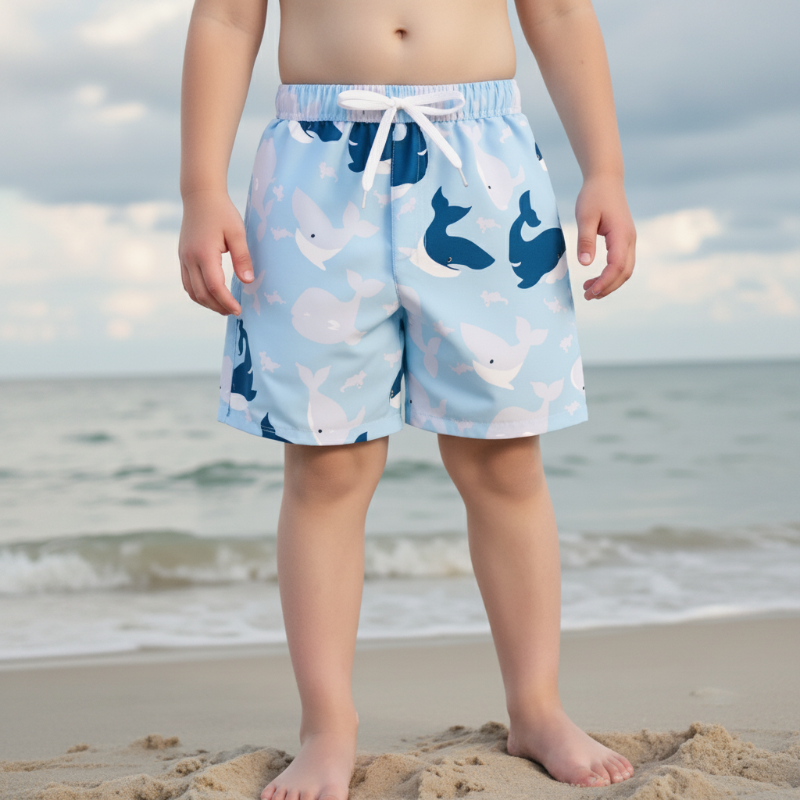 SunnySplash – Lightweight & Comfortable – Boys' Swim Trunks