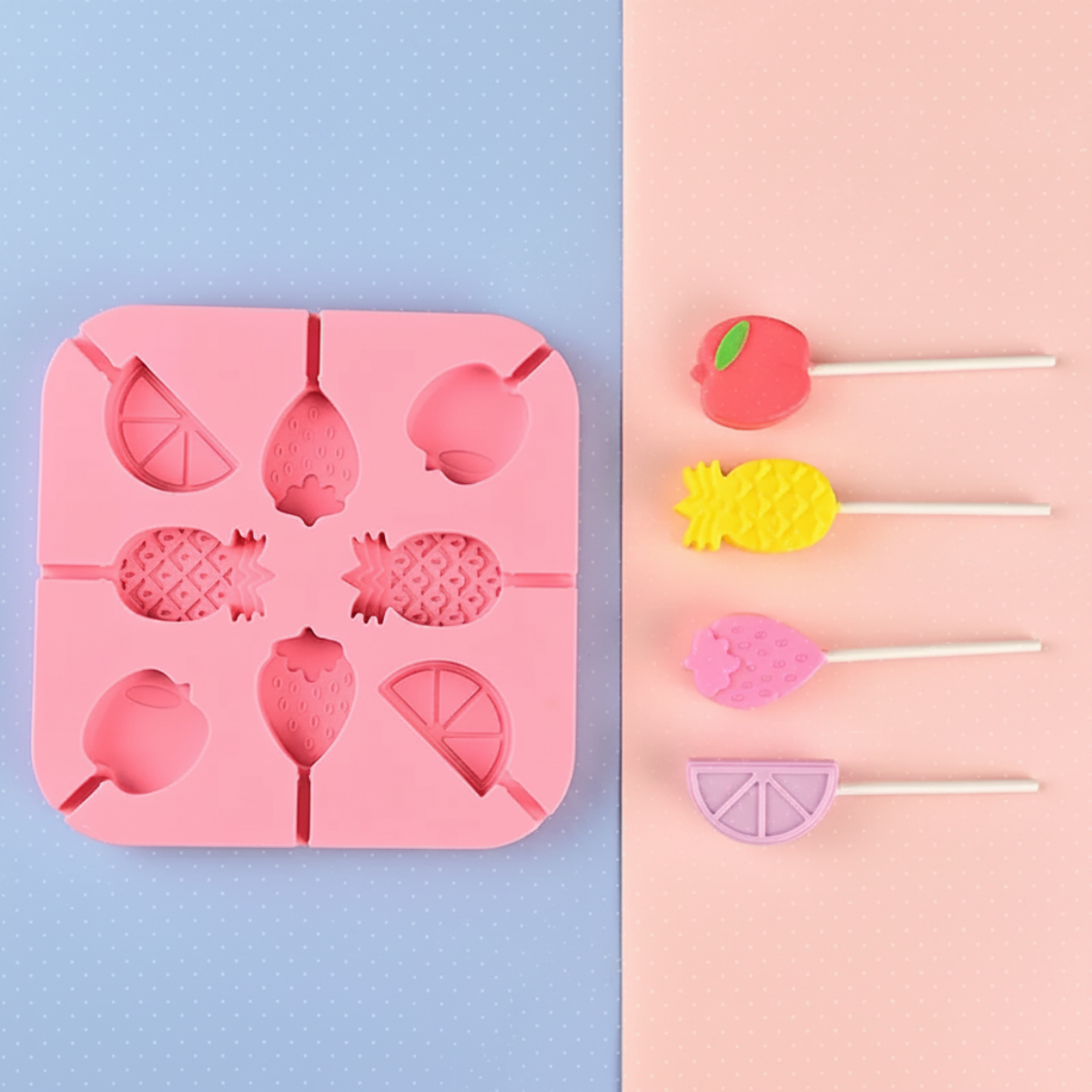 SweetPop – Healthy Treats – Silicone Lollipop Mold Set