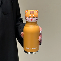 Thumbnail for AnimalSip – Cute & Practical – Children's Stainless Steel Thermos Bottle with Animal Print