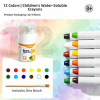 Thumbnail for TinyArt – Educational & Safe – Water-Soluble Washable Marker Set