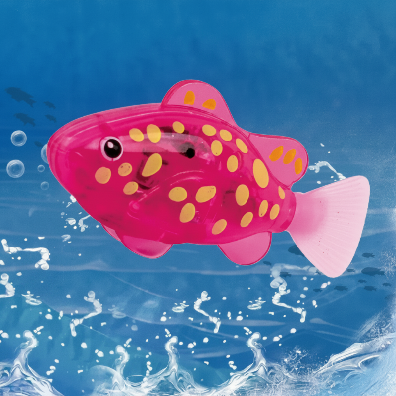 TinySwim – Fun & Active – Electronic Swimming Fish with LED Light