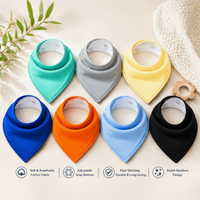 Thumbnail for Tiny Tots – Comfortable & Practical – Baby Bibs (Set of 7)