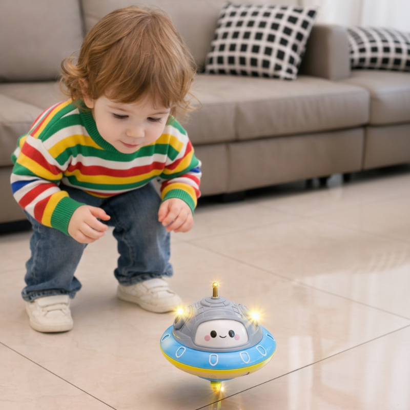 Tightrope Walking UFO Toy – Interactive & Fascinating – Balancing Robot Toy