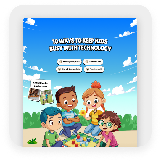 Free e-book – 10 screen-free ideas for kids