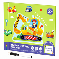 Thumbnail for SmartMatch – Fun & Educational – Magnetic 2-in-1 Drawing and Puzzle Book