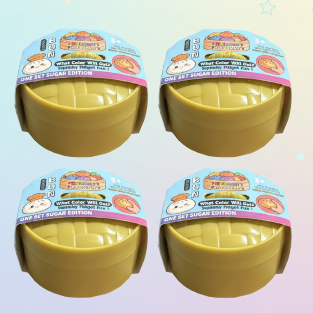 FunSquish – Colorful & Glitter Fun – Glitter Squishy Dumplings