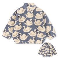 Thumbnail for WarmHug – Comfortable & Trendy – Kids' Fleece Jacket with Playful Prints