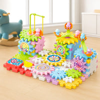 Thumbnail for GearTrack – Electric & Educational – Building Blocks Play Set