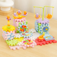 Thumbnail for GearTrack – Electric & Educational – Building Blocks Play Set