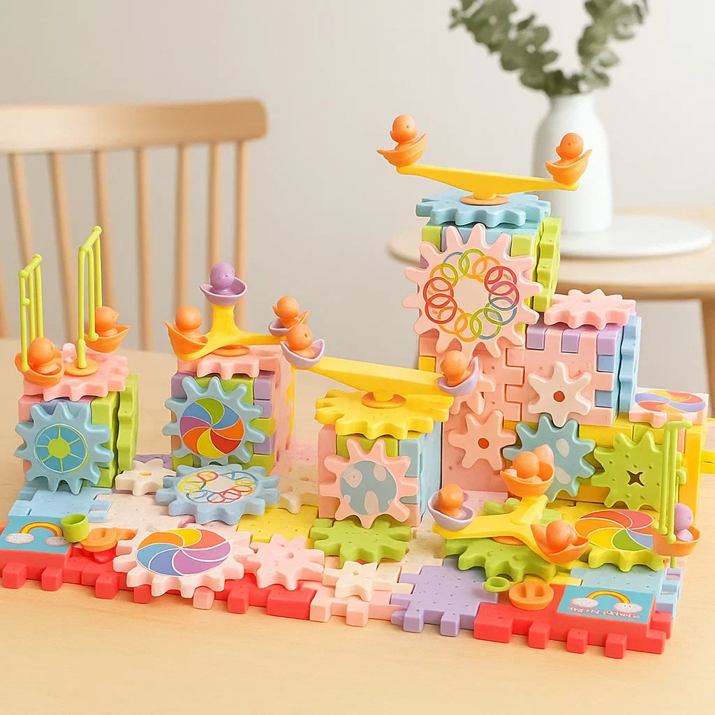 GearTrack – Electric & Educational – Building Blocks Play Set