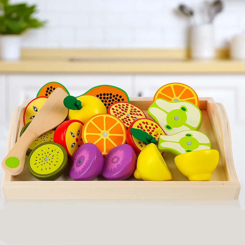 MiniChef – Fun & Creative – Wooden Magnetic Kitchen Play Set