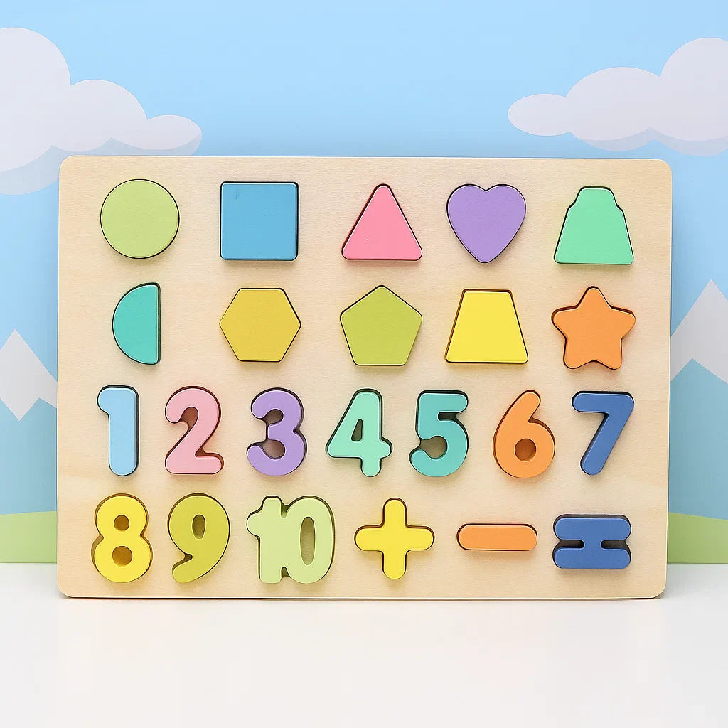 AlphaBlocks – Wooden & Educational – 3D letter puzzle