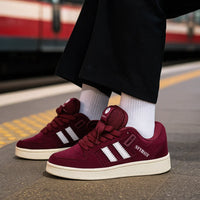 Thumbnail for UrbanStep – Fashionable and comfortable – burgundy sneakers