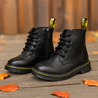 Thumbnail for BlackLine – Strong & Comfortable – Lace-Up Combat Boots