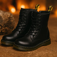 Thumbnail for BlackLine – Strong & Comfortable – Lace-Up Combat Boots