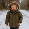 CozyTrend – Elegant & Warm – Parka Winter Coat with Fur Collar