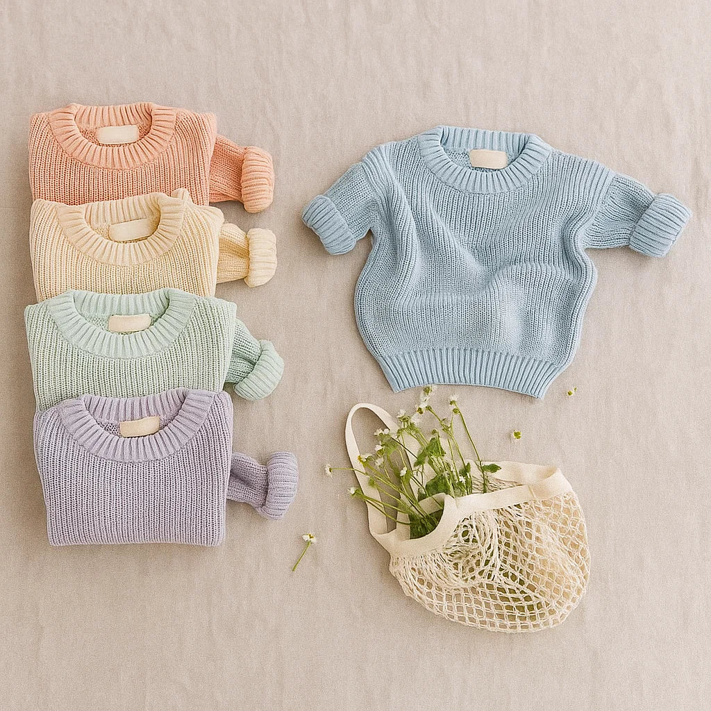 PureSoft – Classic & Cozy - Solid knit sweater
