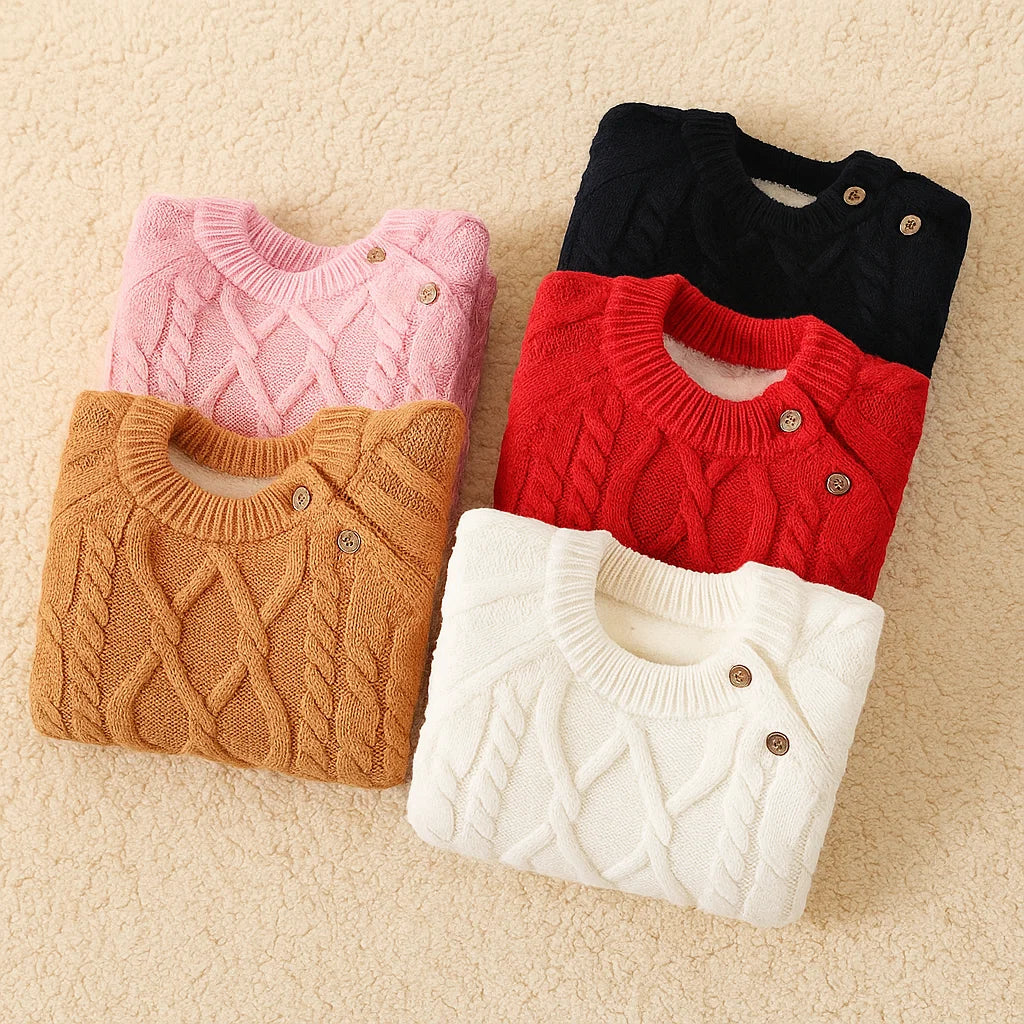 LittleLoom – Cute & Cozy – Knitted Wool Winter Sweater