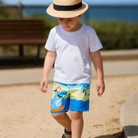 Thumbnail for CoolBreeze – Summery & Breathable – Sleek Children's Swim Trunks
