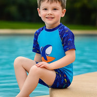 Thumbnail for AquaFun – Breathable & Safe – Children's Swim Set with UPF Protection