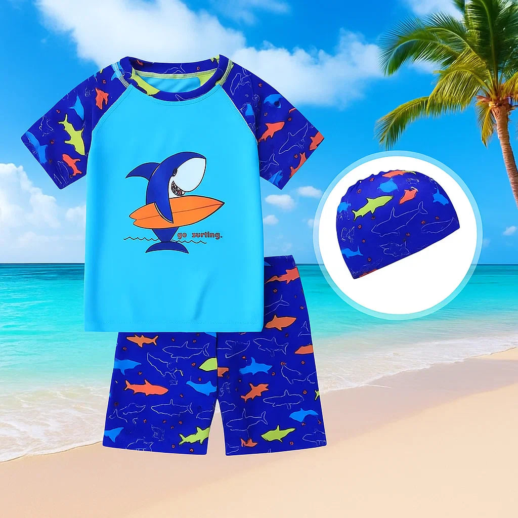 AquaFun – Breathable & Safe – Children's Swim Set with UPF Protection