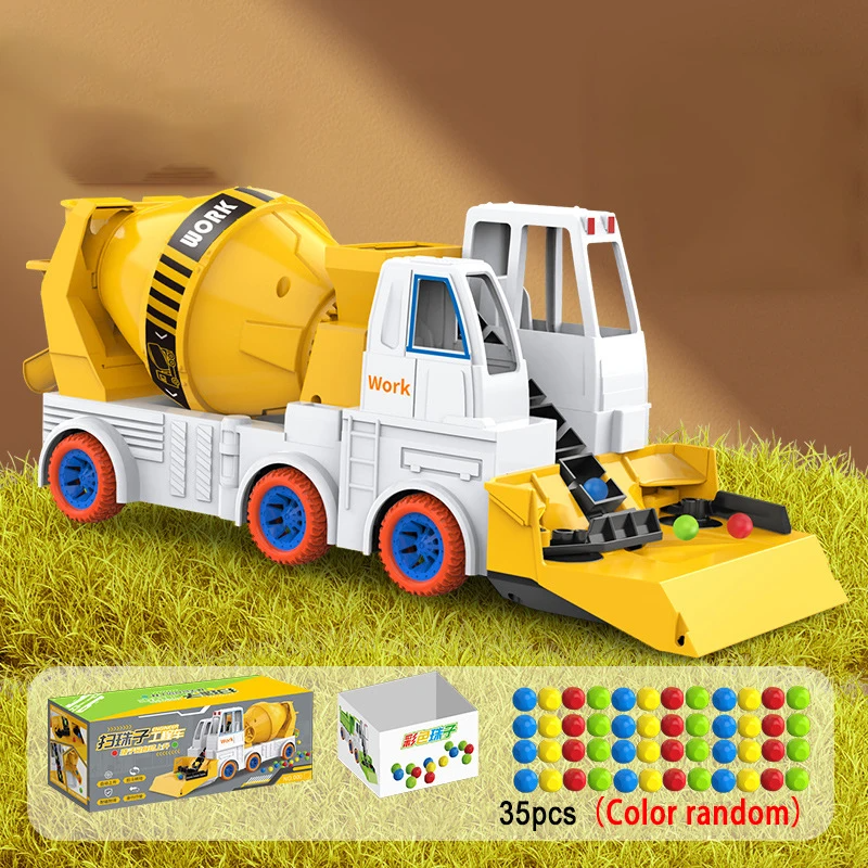 Power Mixer Truck™ – Turn & Build Fun - Toy Construction Vehicle