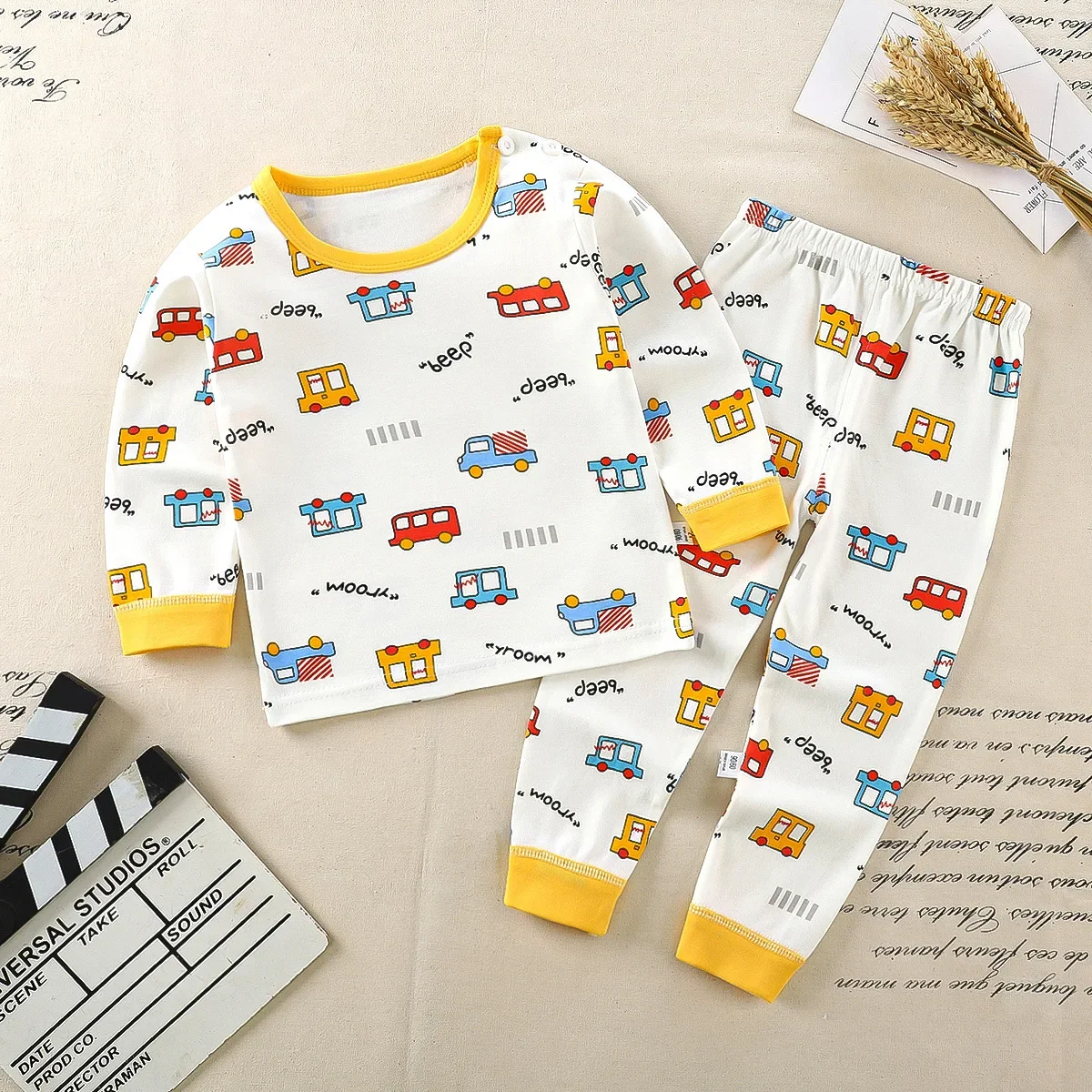 SleepBuddy – Soft & Comfortable – Children's Long-Sleeved Pajama Set
