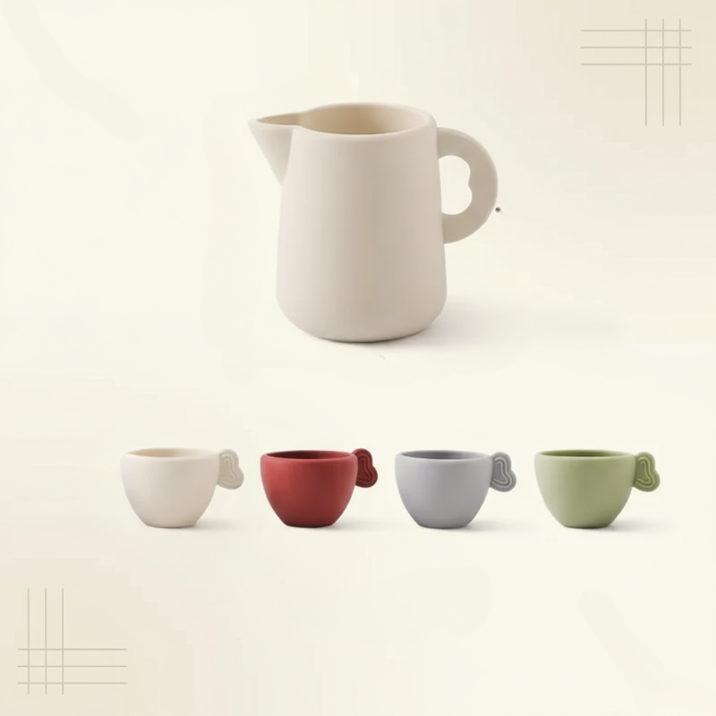 Woods – Fun & Interactive – Wooden Tea Set for Children