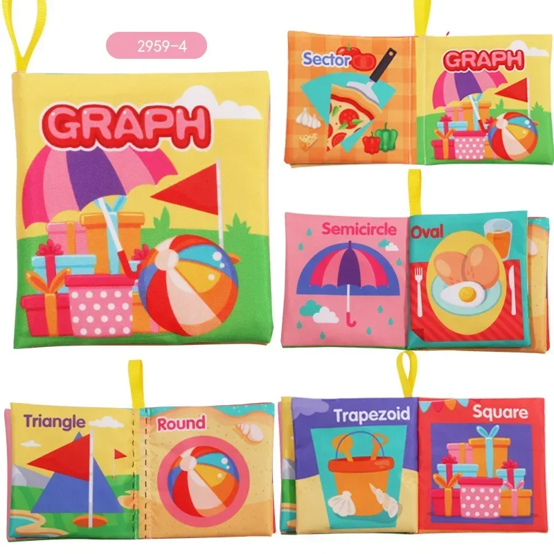 Rattle Book™ - Sound & Motion - Fabric Booklet