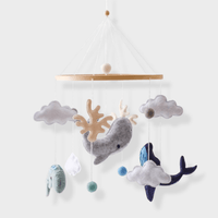 Thumbnail for LittleNest – Natural Peace – Wooden Baby Mobile