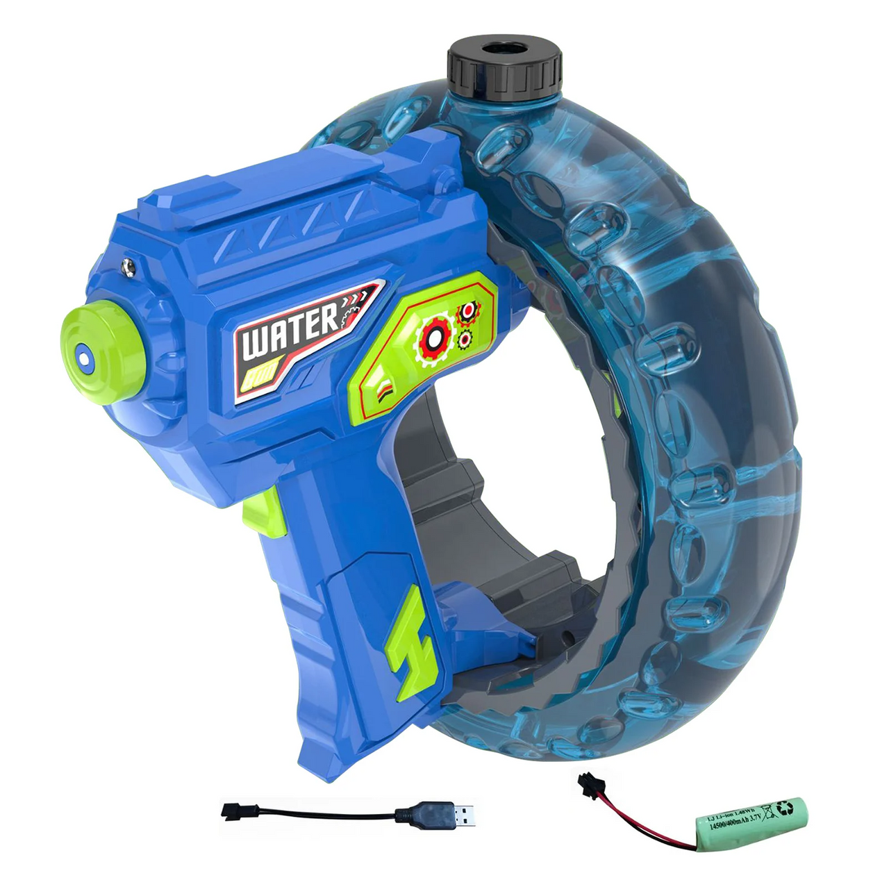 Water Blaster Pro™ – Light & Splash Fun - Water Pistol