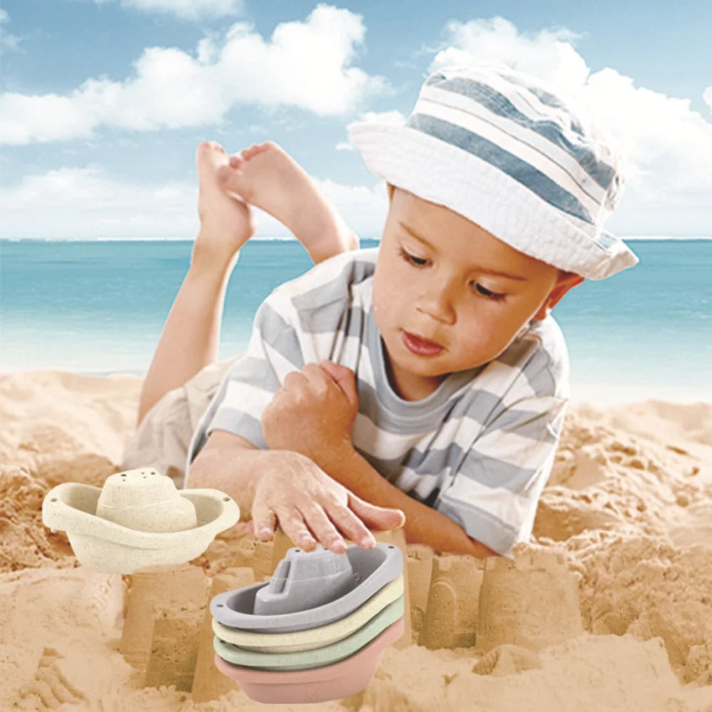 Stack & Splash™ – Stackable Boats - Bath Set