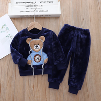 Thumbnail for CozyBear – Warm & Soft – Kids' Track Suit with Bear Print
