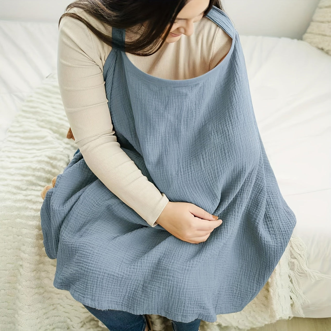 LunaCare – Breathable & Stylish – Nursing Scarf
