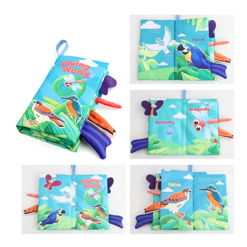 Soft Tail Book™ – Soft Tail Fun - Sensory Animals Baby Booklet