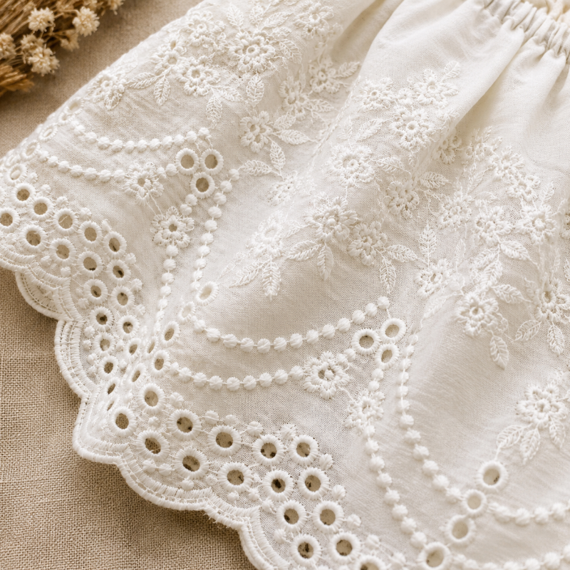 TinyLuxe – Zomerset Lace Top and Wide-Leg Pants