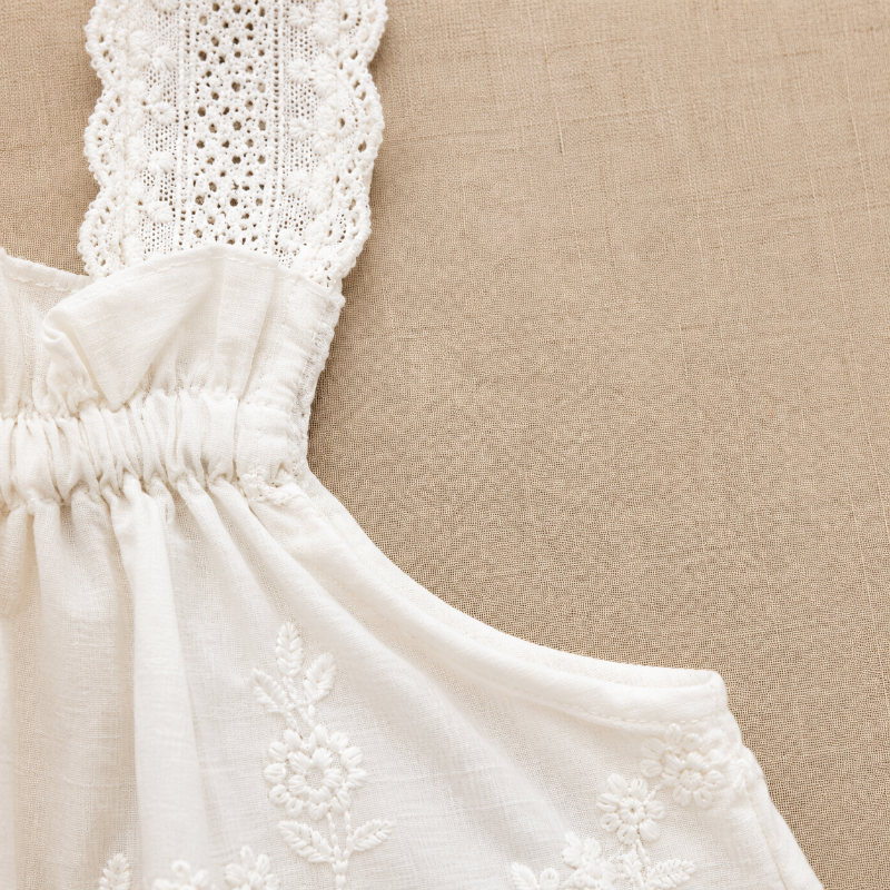 TinyLuxe – Zomerset Lace Top and Wide-Leg Pants