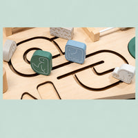 Thumbnail for WoodMaze – Fun & Educational – Wooden Activity Table with Bead Maze