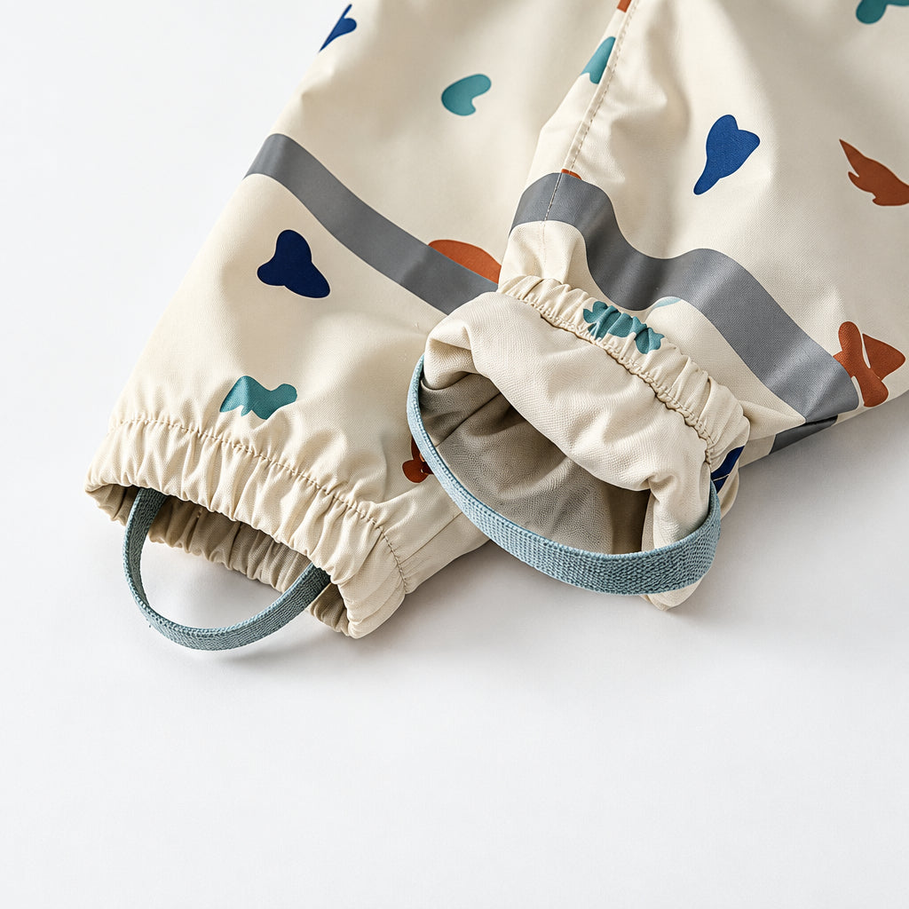 TinyBreeze – Waterproof & Comfortable – Children's Raincoat and Rain Pants Set