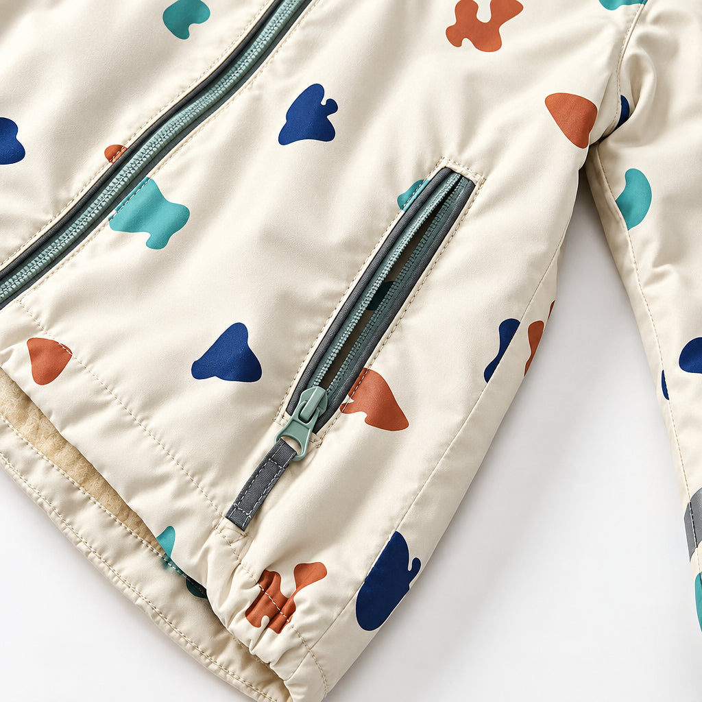 TinyBreeze – Waterproof & Comfortable – Children's Raincoat and Rain Pants Set