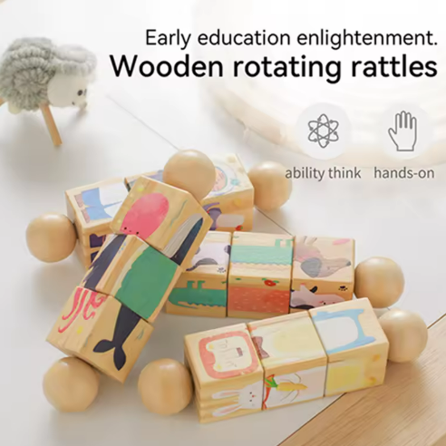 Woods™ - Spin and learn - Rotating children's puzzle