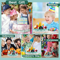 Thumbnail for TinyChef – Educational & Fun – Wooden Kitchen Set with Cake and Accessories