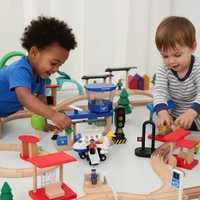 Thumbnail for Woods – Stylish & Educational - Wooden Public Transportation Play Set
