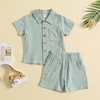 Mini Fashion™ - Cotton Linen Summer Set Boys