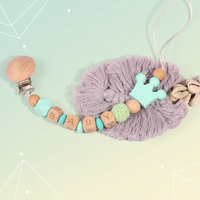 Thumbnail for Personalized Pacifier Chain – Safe & Stylish - Personalized Pacifier Chain