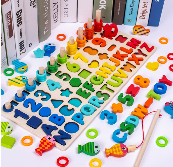 Woods™ | Skill development - Montessori Wood Play Board