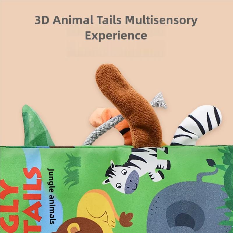 SoftTails – Colorful & Sensory – Baby tail book