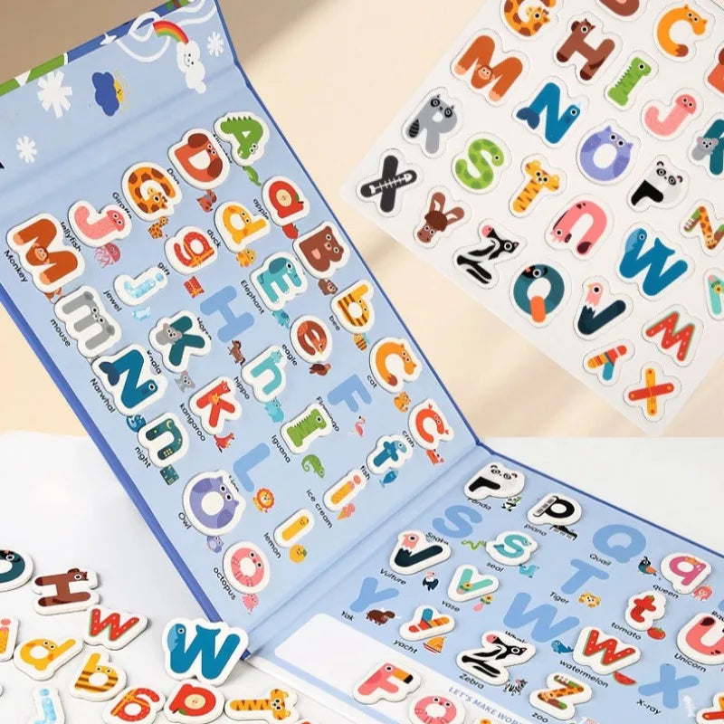 BusyBrain – Learn English words & math – Alphabet & Numbers Puzzle Book