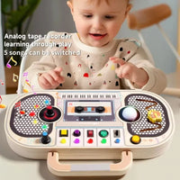 Thumbnail for Wooden Busy Board – Motor Skills & Interactive – Music Activity Board
